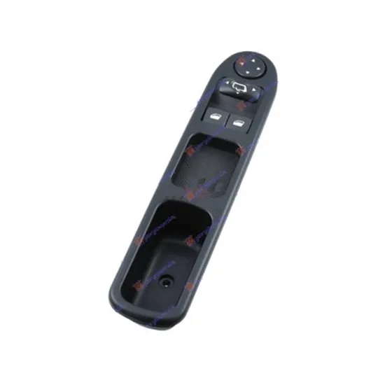 Buton oglinda PEUGEOT 307 2000->2011 Comutator oglinzi fata dublu 6 pini stanga Perioada 2000 2001 2002 2003 2004 2005 2006 2007 2008