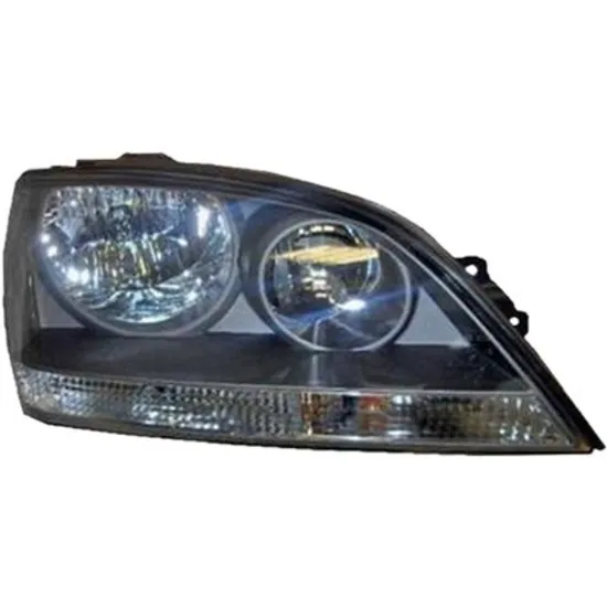 Far dreapta KIA SORENTO 1 2002->2009 perioada 2002 2003 2004 2005 2006 2007 2008 2009 pana la an de fabricatie 04/2006, cu motor reglaj, fumuriu, semnal transparent, cu reglaj electric, cu bec H7/H1