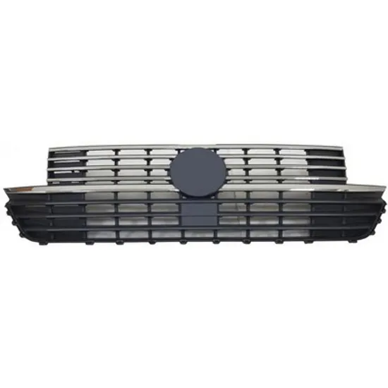 Grila Radiator VW TRANSPORTER T6 2015-> Grila radiator neagra cu ornament cromat Perioada 2019 2020 2021 2022