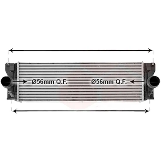 Intercooler MERCEDES SPRINTER 907 910 2018-> pentru 419 CDI tractiune integrala , perioada 2019 2020 2021 2022 2023 2024
