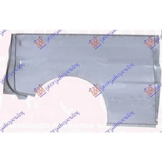 Aripa Spate OPEL VIVARO A 2001->2014 Aripa spate partial lung dreapta, Perioada 2001 2002 2003 2004 2005 2006 2007 2008 2009 2010 2011 2012