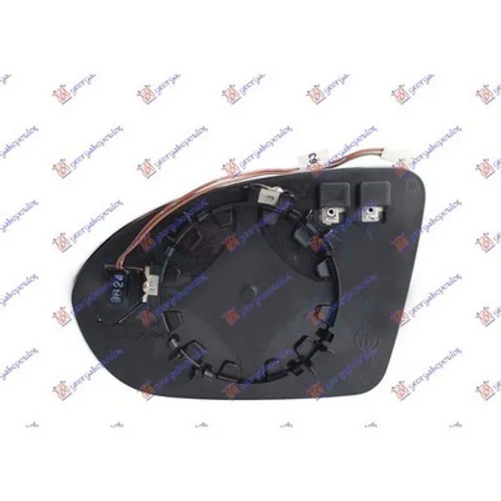Sticla Oglinda OPEL INSIGNIA B 2017-> Geam oglinda exterioara cu incalzire cu senzor de banda dreapta Perioada 2017 2018 2019 2020 2021 2022 2023