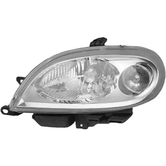 Far stanga CITROEN SAXO 1996->2004 perioada 1996 1997 1998 1999 2000 2001 2002 2003 de la an de fabricatie 09/1999, fara motor reglaj, cu reglaj electric, cu semnal, cu bec H4
