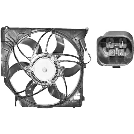 Ventilator motor BMW X3 E83 2003->2011 pentru xDrive 3,0 si, xDrive 30 i, perioada 2008 2009 2010