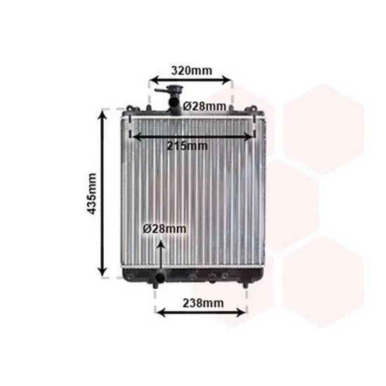 Radiator Motor SUZUKI IGNIS 2 2003-> Radiator apa pentru 1 3 cu/fara aer conditionat 37,5x36 Perioada 2003 2004 2005 2006 2007 2008 2009 2010 2011 2012 2013 2014 2015