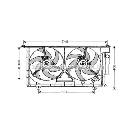 Ventilator Motor CITROEN BERLINGO 1996->2011 Electroventilator complet dublu.cu aer conditionat diesel, 1996->2002 Perioada 1996 1997 1998 1999 2000 2001 2002
