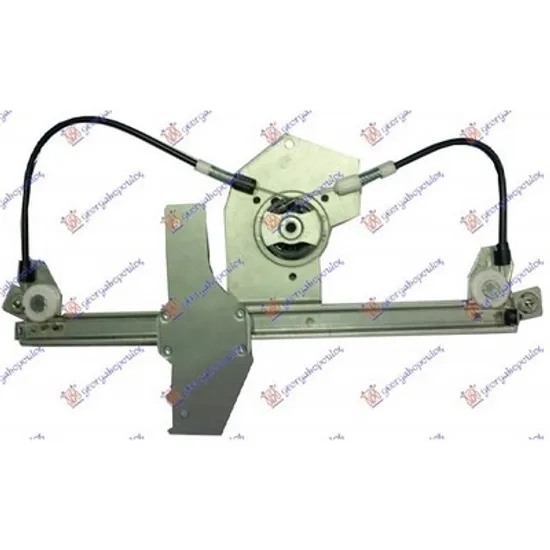 Macara Usa PEUGEOT 207 2006->2015 Macara usa spate reglaj electric fara motor dreapta, Perioada 2006 2007 2008 2009 2010 2011 2012