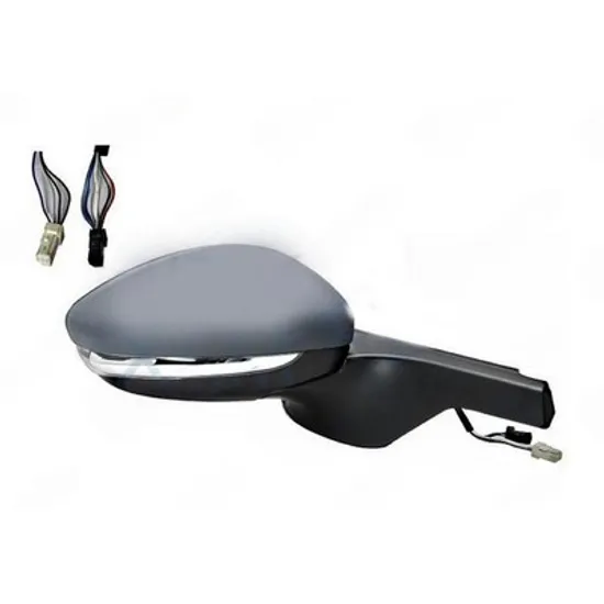 Oglinda CITROEN C3 III 2016-> Oglinda exterioara electrica cu incalzire pentru vopsit (cu semnal si senzor banda si senzor) (6+5 PIN) -2018 DREAPTA Perioada 2016 2017 2018