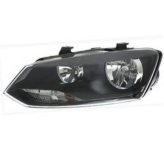 Faruri VW POLO 6R1 2009->2020 Far reglaj electric dublu negru HELLA stanga Perioada 2009 2010 2011 2012 2013 2014 2015 2016 2017