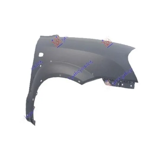 Aripa Fata HYUNDAI TUCSON 2004->2012 Aripa fata dreapta, cu gauri ptr ornamente Perioada 2004 2005 2006 2007 2008 2009 2010 2011 2012 2013 2014