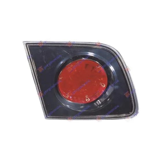 Stop Spate MAZDA 3 BK 2003->2009 Lampa spate stanga, interioara, ptr 4 usi, neagra ->06.2006 Perioada 2000 2001 2002 2003 2004 2005 2006 2007