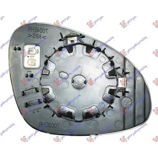 Sticla Oglinda PORSCHE CAYENNE 92A 2010-> Geam oglinda cu incalzire cu camera stanga Perioada 2010 2011 2012 2013 2014 2015 2016
