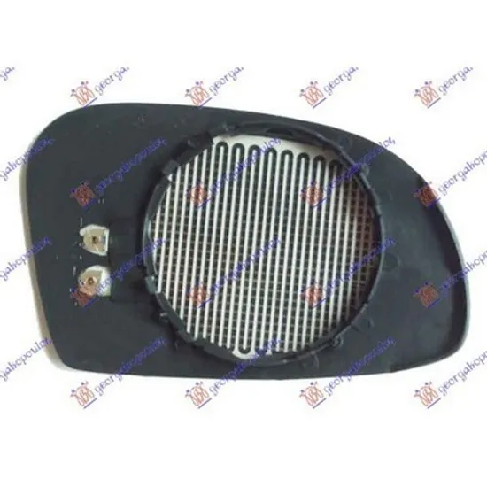 Sticla Oglinda CITROEN SAXO 1996->2004 Geam oglinda exterioara cu incalzire stanga Perioada 1996 1997 1998 1999 2000 2001 2002 2003 2004