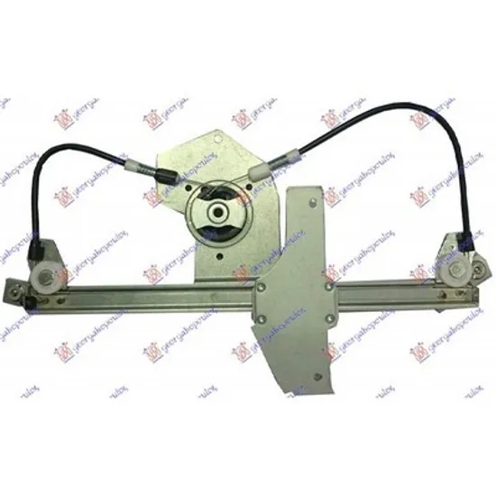 Macara Usa PEUGEOT 207 2006->2015 Macara usa spate reglaj electric fara motor stanga, Perioada 2006 2007 2008 2009 2010 2011 2012