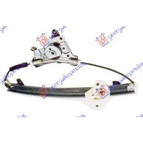 Macara Usa HYUNDAI ACCENT 2 LC 1999->2005 Macara usa spate electrica fara motor dreapta, Perioada 2000 2001 2002 2003 2004 2005