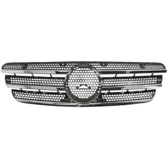 Grila radiator MERCEDES M-CLASS W163 1998->2005 perioada 1998 1999 2000 2001 2002 gri inchis