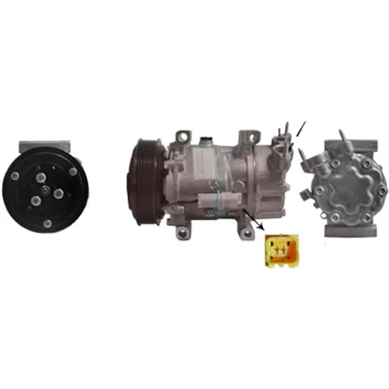 Compresor aer conditionat CITROEN JUMPY 2007->2016 pentru 2.0 i, perioada 2007 2008 2009 2010 2011 2012 2013 2014 2015 2016