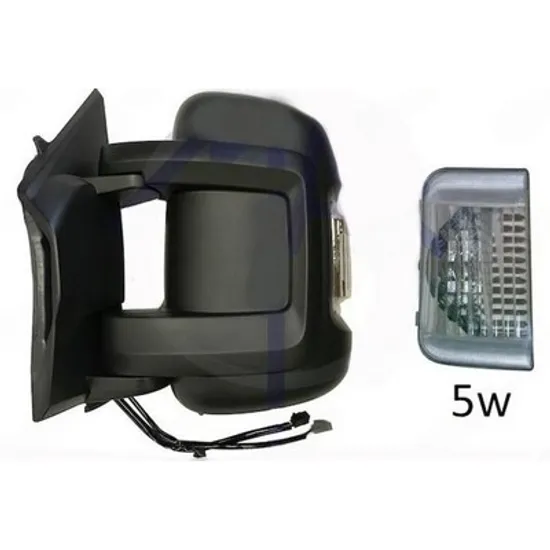 Oglinda PEUGEOT BOXER 2006-> Oglinda exterioara electrica cu incalzire cu rabatare electrica scurt (cu semnal si senzor) STANGA Perioada 2006 2007 2008 2009 2010 2011 2012 2013 2014