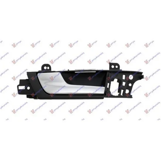 Maner Usa AUDI A3 8P1 2003->2012 Maner usa fata interior argintiu/negru stanga Perioada 2004 2004 2005 2006 2007 2008 2009 2010 2011 2012