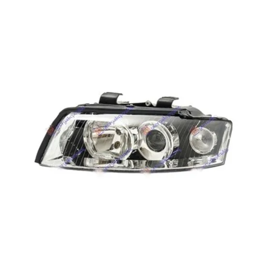 Faruri AUDI A4 8E2, B6 2000->2005 Far stanga cu reglaj, Xenon-D1S/H7 regl electric Perioada 2000 2001 2002 2003 2004