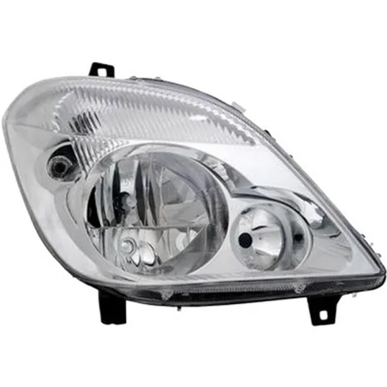 Far dreapta MERCEDES SPRINTER 906 2006->2017 perioada 2009 2010 2011 2012 2013 2014 pana la an de fabricatie 2014, cu motor reglaj, semnal transparent, cu reglaj electric, cu bec H7/H7