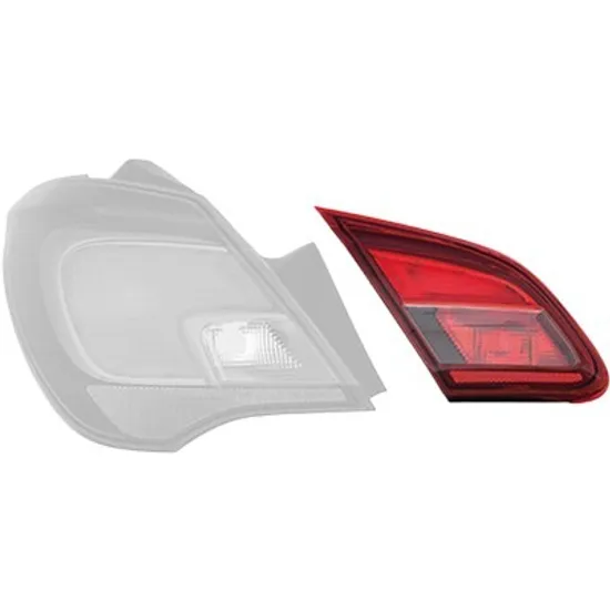 Lampa stop spate stanga OPEL CORSA E 2014->2018 perioada 2014 2015 2016 2017 2018 2019 , cu lampa de ceata pentru 5 usi, interior