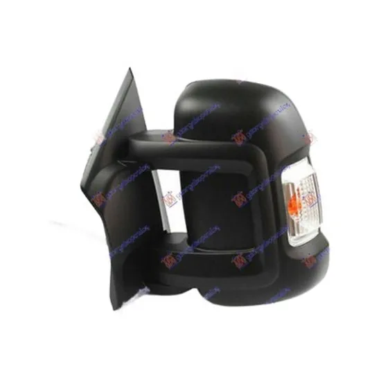 Oglinda FIAT DUCATO 250 2006-> Oglinda exterioara MANUAL scurta (cu semnal si cu senzor) cu lampa pozitie (16W) stanga Perioada 2006 2007 2008 2009 2010 2011 2012 2013 2014 2015 2016 2017 2018 2019 2020
