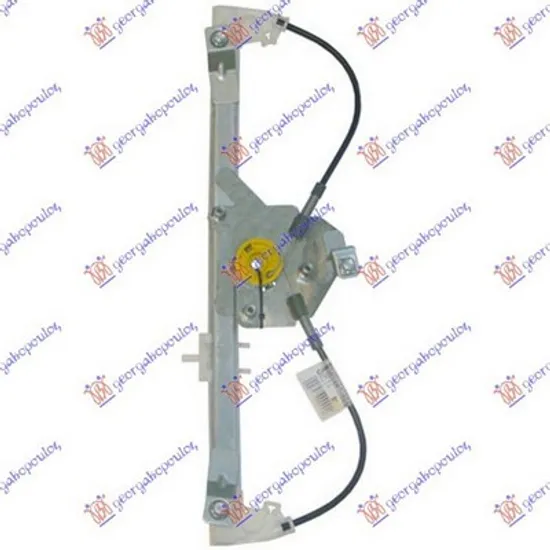 Macara Usa MERCEDES C-CLASS W203 2000->2007 Macara usa spate electrica (fara motor)(EUROPE) dreapta, Perioada 2000 2001 2002 2003 2004 2005 2006 2007