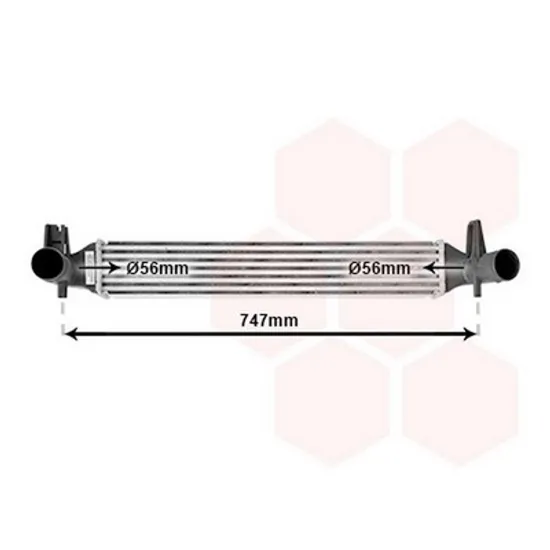 Intercooler VW POLO 6R1 2009->2020 Radiator intercooler 1.4Tsi benzina -2.0Tdi diesel Perioada 2009 2010 2011 2012 2013