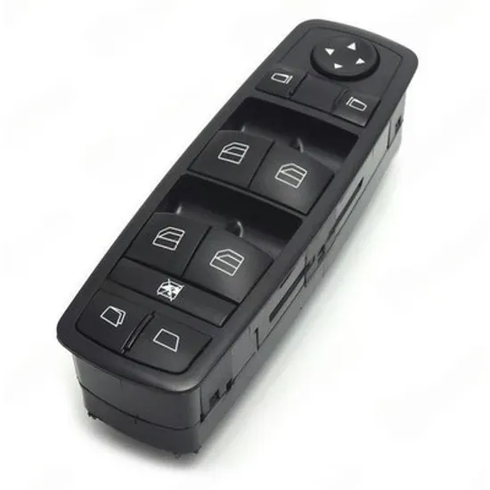 Buton oglinda MERCEDES R-CLASS W251 2005->2017 Panou butoane oglinzi fata (negru) (cu deschidere electrica luneta) pentru 4 usi (3pin) STANGA Perioada 2010 2011 2012 2013 2014 2015 2016