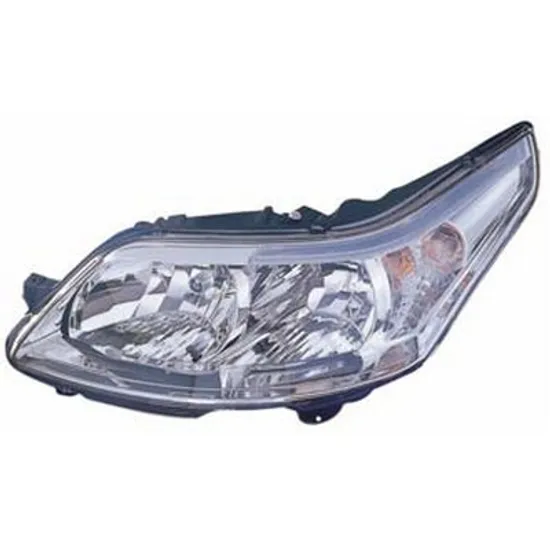 Faruri CITROEN C4 1 LC 2004->2012 Far stanga cu reglaj electric, H7/H1, cu semnal incorporat Perioada 2009 2010 2011 2012 2013