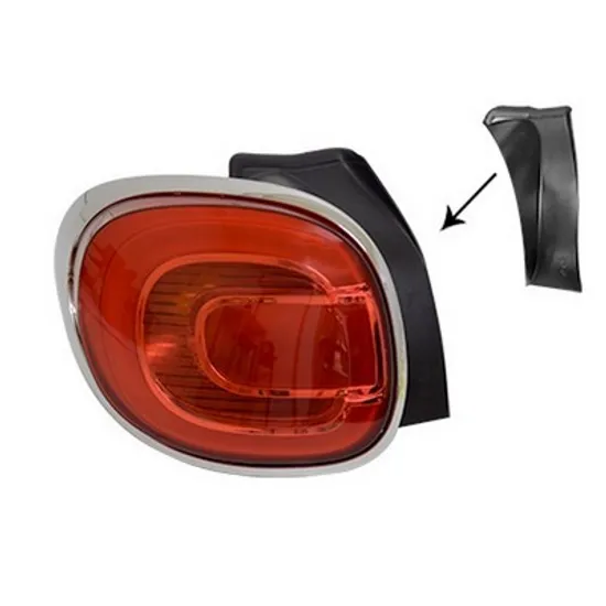 Stop Spate FIAT 500L 2012-> Lampa spate (TREKKING) (originala) stanga, Perioada 2012 2013 2014 2015 2016 2017 2018
