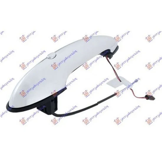 Maner Usa MINI MINI COOPER R50, R53 2001->2006 Maner usa fata exterior cromat (deschidere fara cheie) dreapta Perioada 2001 2002 2003 2004 2005 2006