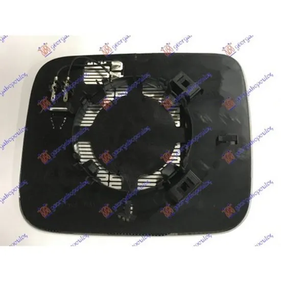 Sticla Oglinda JEEP RENEGADE 2014->2021 Geam oglinda exterioara cu incalzire stanga Perioada 2014 2015 2016 2017 2018