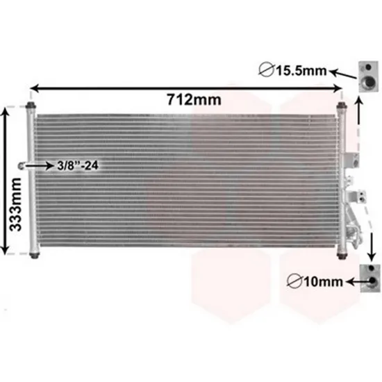Radiator Aer Conditionat NISSAN ALMERA 2 2001->2006 Radiator aer conditionat diesel 2003-> 69 2x38x1 6 Perioada 2000 2001 2002 2003 2004 2005 2006