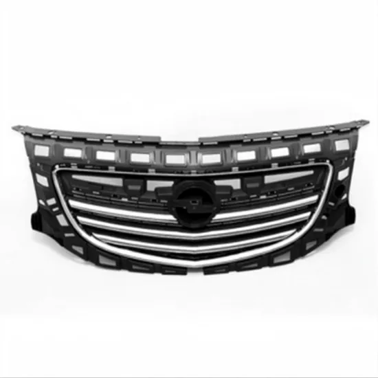 Grila Radiator OPEL INSIGNIA A 2008->2017 Grila radiator completa (negru cu ornament cromat) (fara crom superior) Perioada 2008 2009 2010 2011 2012 2013