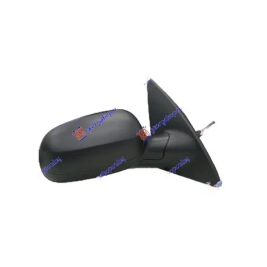 Oglinda OPEL CORSA C 2000->2009 Oglinda exterioara dreapta, neagra, cu reglaj mecanic Perioada 2000 2001 2002 2003 2004 2005 2006