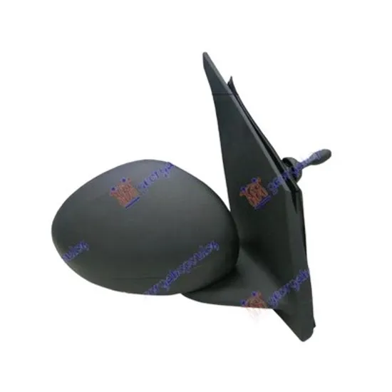 Oglinda TOYOTA AYGO 2005->2014 Oglinda exterioara dreapta, neagra, cu reglaj mecanic Perioada 2005 2006 2007 2008 2009 2010 2011 2012 2013 2014