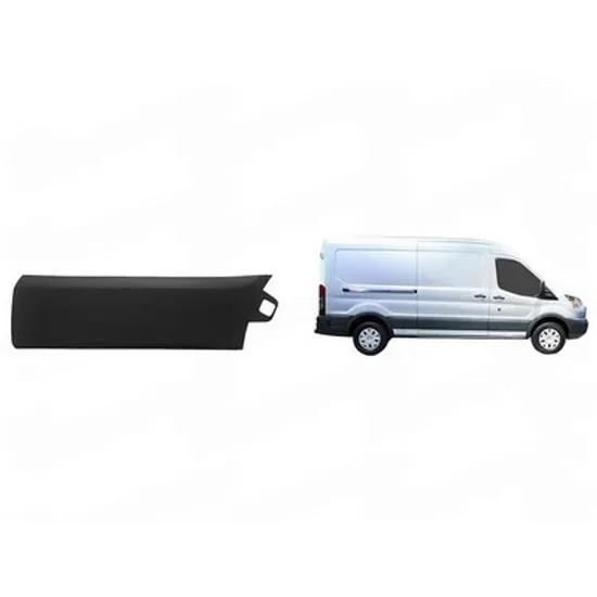 Bandou Usa FORD TRANSIT 2019-> Bandou usa plastic negru DREAPTA Perioada 2019 2020 2021 2022 2023 2024