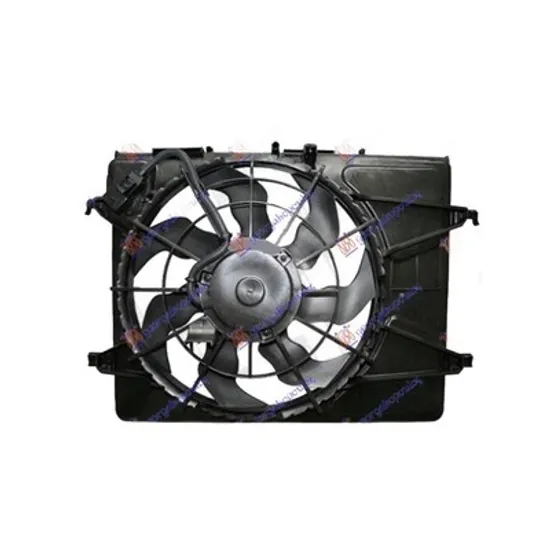 Ventilator Motor KIA CEED 2006->2012 Electroventilator radiator complet(1.4-1.6 benzina) cu aer conditionat, Perioada 2006 2007 2008 2009 2010 2011