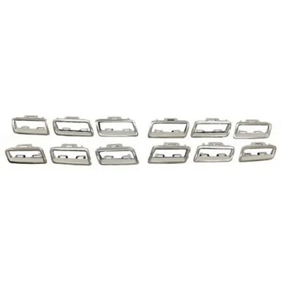 Ornament Grila MERCEDES GLA-CLASS X156 2013-> Bandou grila cromat (SET 12 piese) Perioada 2017 2018 2019 2020