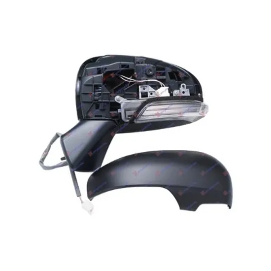 Oglinda TOYOTA VERSO S 2011->2015 Oglinda exterioara electrica cu incalzire pentru vopsit cu semnal stanga Perioada 2011 2012 2013 2014 2015