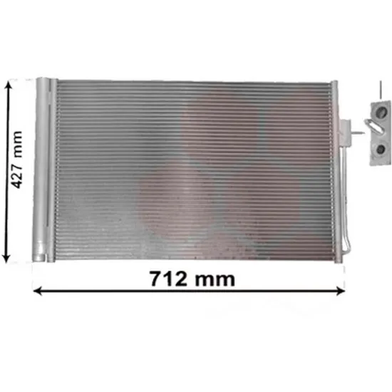 Radiator aer conditionat SEAT LEON 2012-> 1.6 TDI 85KW 115CP , pentru motor DDYA, DGTE perioada 2016 2017,2018,2019,2020 2021
