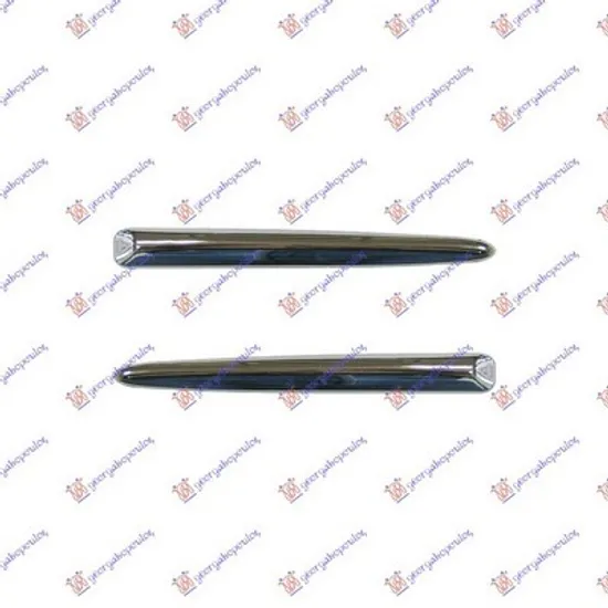 Bandou Fata FIAT SEICENTO 1997->2005 Ornamente cromate capota-set (01-06) Perioada 1998 1999 2000 2001 2002 2003 2004