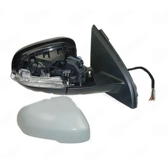 Oglinda VOLVO S60 2 2010->2018 Oglinda exterioara electrica cu incalzire cu rabatare electrica pentru vopsit (cu semnal si lampa podea) DREAPTA Perioada 2013 2014 2015 2016