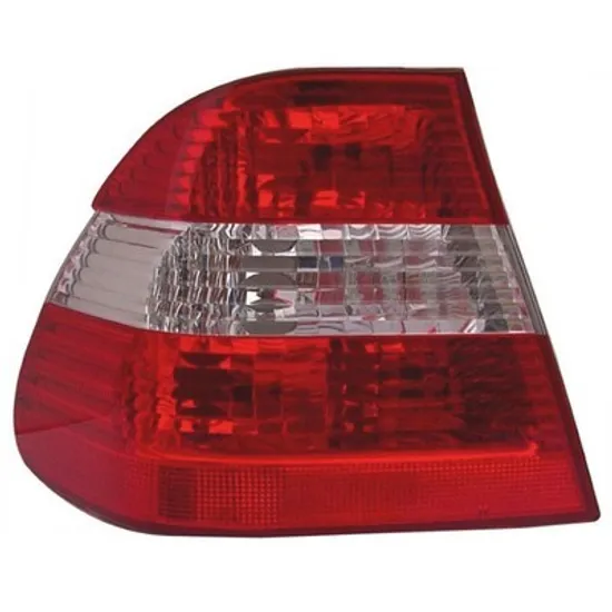 Stop Spate BMW 3 E46 1997->2005 Lampa spate stanga exterioara rosu/alb, ptr Sedan (E46 Sedan/Break 10.01-11.05) Perioada 2001 2002 2003 2004 2005