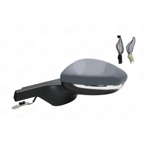 Oglinda CITROEN C3 III 2016-> Oglinda exterioara electrica cu incalzire cu rabatare electrica pentru vopsit (cu semnal si senzor banda) (6pin+4pin) -18 STANGA Perioada 2016 2017 2018