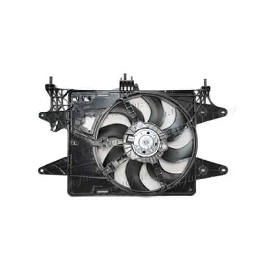 Ventilator Motor FIAT DOBLO 223 2000->2010 Electroventilator complet (1.6L benzina) cu aer conditionat, 2005->2009 Perioada 2005 2006 2007 2008 2009