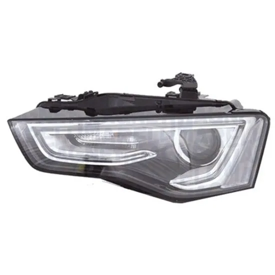 Faruri AUDI A5 8T3 2007->2017 Far Bi-XENON negru (cu Daylight LED) (E) (MARELLI) STANGA Perioada 2011 2012 2013 2014 2015 2016