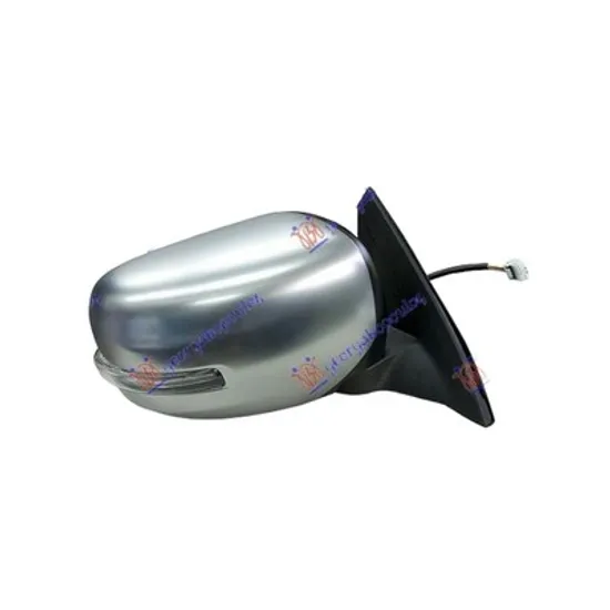 Oglinda MITSUBISHI L200 2005->2015 Oglinda exterioara ELECTRIC rabatabila cromat cu semnal LED dreapta Perioada 2005 2006 2007 2008 2009 2010 2011 2012 2013 2014 2015